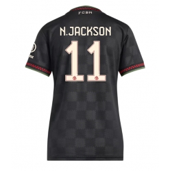 Strój piłkarski Bayern Munich Nicolas Jackson #11 Koszulka Trzeciej damskie 2025-26 Krótki Rękaw