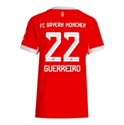 Strój piłkarski Bayern Munich Raphael Guerreiro #22 Koszulka Podstawowej damskie 2025-26 Krótki Rękaw