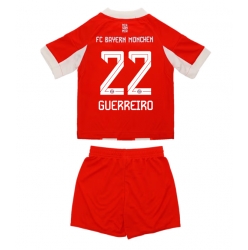 Strój piłkarski Bayern Munich Raphael Guerreiro #22 Koszulka Podstawowej dziecięce 2025-26 Krótki Rękaw (+ Krótkie spodenki)