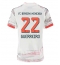 Strój piłkarski Bayern Munich Raphael Guerreiro #22 Koszulka Wyjazdowej damskie 2025-26 Krótki Rękaw Strój piłkarski Bayern Munich Raphael Guerreiro #22 Koszulka Wyjazdowej damskie 2025-26 Krótki Rękaw