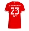 Strój piłkarski Bayern Munich Sacha Boey #23 Koszulka Podstawowej damskie 2025-26 Krótki Rękaw