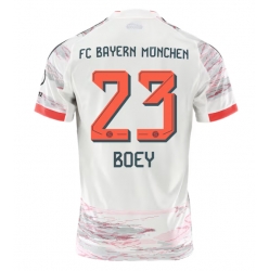Strój piłkarski Bayern Munich Sacha Boey #23 Koszulka Wyjazdowej 2025-26 Krótki Rękaw