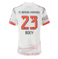 Strój piłkarski Bayern Munich Sacha Boey #23 Koszulka Wyjazdowej damskie 2025-26 Krótki Rękaw