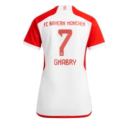 Strój piłkarski Bayern Munich Serge Gnabry #7 Koszulka Podstawowej damskie 2023-24 Krótki Rękaw
