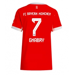 Strój piłkarski Bayern Munich Serge Gnabry #7 Koszulka Podstawowej damskie 2025-26 Krótki Rękaw