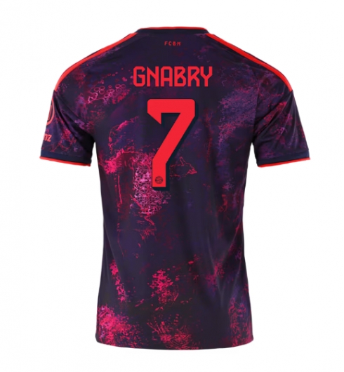 Strój piłkarski Bayern Munich Serge Gnabry #7 Koszulka Trzeciej 2026-27 Krótki Rękaw Strój piłkarski Bayern Munich Serge Gnabry #7 Koszulka Trzeciej 2026-27 Krótki Rękaw