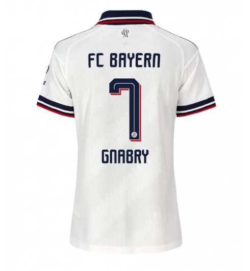 Strój piłkarski Bayern Munich Serge Gnabry #7 Koszulka Wyjazdowej damskie 2026-27 Krótki Rękaw Strój piłkarski Bayern Munich Serge Gnabry #7 Koszulka Wyjazdowej damskie 2026-27 Krótki Rękaw