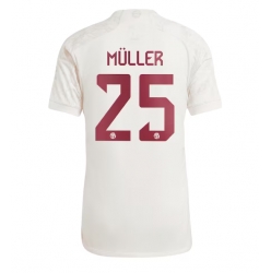 Strój piłkarski Bayern Munich Thomas Muller #25 Koszulka Trzeciej 2023-24 Krótki Rękaw