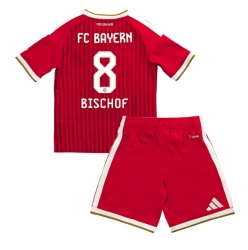 Strój piłkarski Bayern Munich Tom Bischof #8 Koszulka Podstawowej dziecięce 2026-27 Krótki Rękaw (+ Krótkie spodenki)
