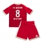 Strój piłkarski Bayern Munich Tom Bischof #8 Koszulka Podstawowej dziecięce 2026-27 Krótki Rękaw (+ Krótkie spodenki)