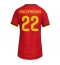 Strój piłkarski Belgia Alexis Saelemaekers #22 Koszulka Podstawowej damskie MŚ 2026 Krótki Rękaw Strój piłkarski Belgia Alexis Saelemaekers #22 Koszulka Podstawowej damskie MŚ 2026 Krótki Rękaw