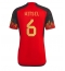 Strój piłkarski Belgia Axel Witsel #6 Koszulka Podstawowej MŚ 2022 Krótki Rękaw