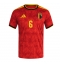 Strój piłkarski Belgia Axel Witsel #6 Koszulka Podstawowej MŚ 2026 Krótki Rękaw Strój piłkarski Belgia Axel Witsel #6 Koszulka Podstawowej MŚ 2026 Krótki Rękaw