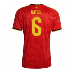 Strój piłkarski Belgia Axel Witsel #6 Koszulka Podstawowej MŚ 2026 Krótki Rękaw