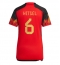 Strój piłkarski Belgia Axel Witsel #6 Koszulka Podstawowej damskie MŚ 2022 Krótki Rękaw