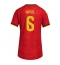 Strój piłkarski Belgia Axel Witsel #6 Koszulka Podstawowej damskie MŚ 2026 Krótki Rękaw Strój piłkarski Belgia Axel Witsel #6 Koszulka Podstawowej damskie MŚ 2026 Krótki Rękaw