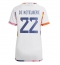 Strój piłkarski Belgia Charles De Ketelaere #22 Koszulka Wyjazdowej damskie MŚ 2022 Krótki Rękaw