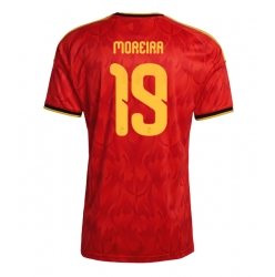 Strój piłkarski Belgia Diego Moreira #19 Koszulka Podstawowej MŚ 2026 Krótki Rękaw