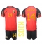 Strój piłkarski Belgia Dries Mertens #14 Koszulka Podstawowej dziecięce MŚ 2022 Krótki Rękaw (+ Krótkie spodenki)