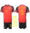 Strój piłkarski Belgia Jan Vertonghen #5 Koszulka Podstawowej dziecięce MŚ 2022 Krótki Rękaw (+ Krótkie spodenki)