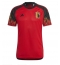 Strój piłkarski Belgia Koszulka Podstawowej MŚ 2022 Krótki Rękaw