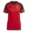 Strój piłkarski Belgia Koszulka Podstawowej damskie MŚ 2022 Krótki Rękaw