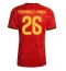 Strój piłkarski Belgia Matias Fernandez-Pardo #26 Koszulka Podstawowej MŚ 2026 Krótki Rękaw Strój piłkarski Belgia Matias Fernandez-Pardo #26 Koszulka Podstawowej MŚ 2026 Krótki Rękaw