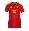 Strój piłkarski Belgia Michy Batshuayi #23 Koszulka Podstawowej damskie MŚ 2026 Krótki Rękaw Strój piłkarski Belgia Michy Batshuayi #23 Koszulka Podstawowej damskie MŚ 2026 Krótki Rękaw