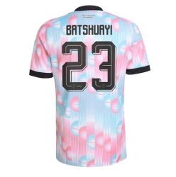 Strój piłkarski Belgia Michy Batshuayi #23 Koszulka Wyjazdowej MŚ 2026 Krótki Rękaw
