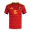 Strój piłkarski Belgia Thomas Meunier #15 Koszulka Podstawowej MŚ 2026 Krótki Rękaw Strój piłkarski Belgia Thomas Meunier #15 Koszulka Podstawowej MŚ 2026 Krótki Rękaw