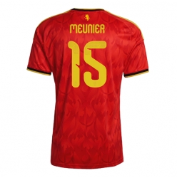 Strój piłkarski Belgia Thomas Meunier #15 Koszulka Podstawowej MŚ 2026 Krótki Rękaw