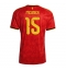 Strój piłkarski Belgia Thomas Meunier #15 Koszulka Podstawowej MŚ 2026 Krótki Rękaw Strój piłkarski Belgia Thomas Meunier #15 Koszulka Podstawowej MŚ 2026 Krótki Rękaw