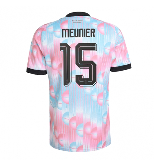 Strój piłkarski Belgia Thomas Meunier #15 Koszulka Wyjazdowej MŚ 2026 Krótki Rękaw Strój piłkarski Belgia Thomas Meunier #15 Koszulka Wyjazdowej MŚ 2026 Krótki Rękaw