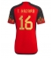 Strój piłkarski Belgia Thorgan Hazard #16 Koszulka Podstawowej MŚ 2022 Krótki Rękaw