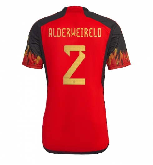 Strój piłkarski Belgia Toby Alderweireld #2 Koszulka Podstawowej MŚ 2022 Krótki Rękaw