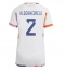 Strój piłkarski Belgia Toby Alderweireld #2 Koszulka Wyjazdowej damskie MŚ 2022 Krótki Rękaw
