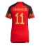 Strój piłkarski Belgia Yannick Carrasco #11 Koszulka Podstawowej damskie MŚ 2022 Krótki Rękaw