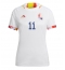 Strój piłkarski Belgia Yannick Carrasco #11 Koszulka Wyjazdowej damskie MŚ 2022 Krótki Rękaw