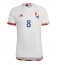Strój piłkarski Belgia Youri Tielemans #8 Koszulka Wyjazdowej MŚ 2022 Krótki Rękaw