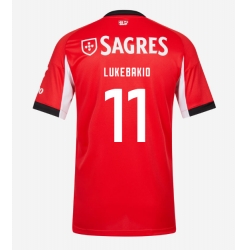 Strój piłkarski Benfica Dodi Lukebakio #11 Koszulka Podstawowej 2025-26 Krótki Rękaw