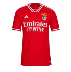Strój piłkarski Benfica Koszulka Podstawowej 2023-24 Krótki Rękaw