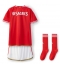 Strój piłkarski Benfica Koszulka Podstawowej dziecięce 2023-24 Krótki Rękaw (+ Krótkie spodenki)