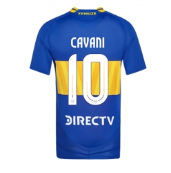 Strój piłkarski Boca Juniors Edinson Cavani #10 Koszulka Podstawowej 2024-25 Krótki Rękaw