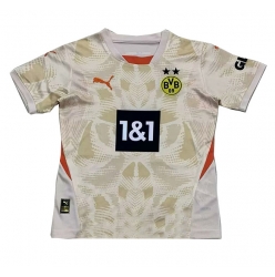 Strój piłkarski Borussia Dortmund Bramkarskie Koszulka Podstawowej 2024-25 Krótki Rękaw