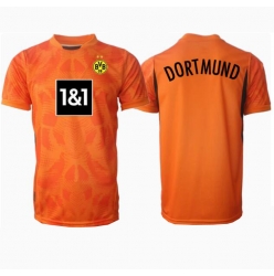 Strój piłkarski Borussia Dortmund Bramkarskie Koszulka Trzeciej 2024-25 Krótki Rękaw