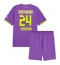 Strój piłkarski Borussia Dortmund Daniel Svensson #24 Koszulka Trzeciej dziecięce 2026-27 Krótki Rękaw (+ Krótkie spodenki)
