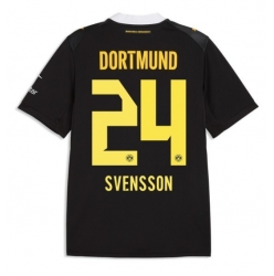 Strój piłkarski Borussia Dortmund Daniel Svensson #24 Koszulka Wyjazdowej 2026-27 Krótki Rękaw