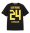 Strój piłkarski Borussia Dortmund Daniel Svensson #24 Koszulka Wyjazdowej 2026-27 Krótki Rękaw Strój piłkarski Borussia Dortmund Daniel Svensson #24 Koszulka Wyjazdowej 2026-27 Krótki Rękaw