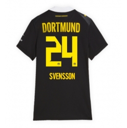 Strój piłkarski Borussia Dortmund Daniel Svensson #24 Koszulka Wyjazdowej damskie 2026-27 Krótki Rękaw
