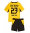 Strój piłkarski Borussia Dortmund Emre Can #23 Koszulka Podstawowej dziecięce 2026-27 Krótki Rękaw (+ Krótkie spodenki)